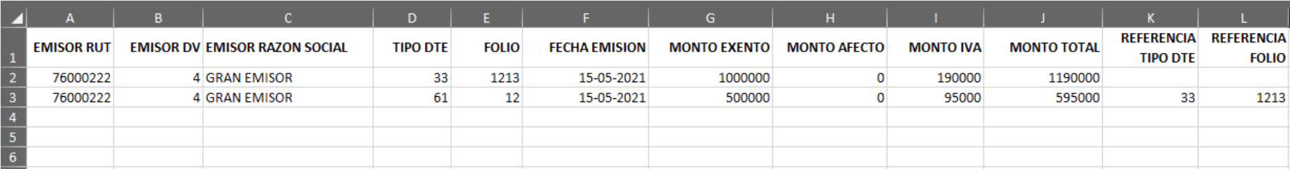 plantilla excel